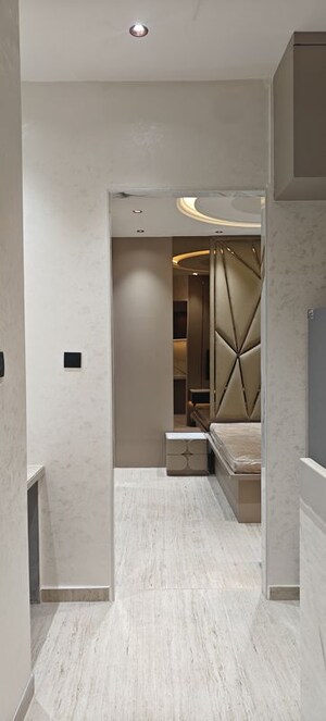 Staircase in 2 BHK Apartment at Dev Leo Tower, Oshiwara – for Rent