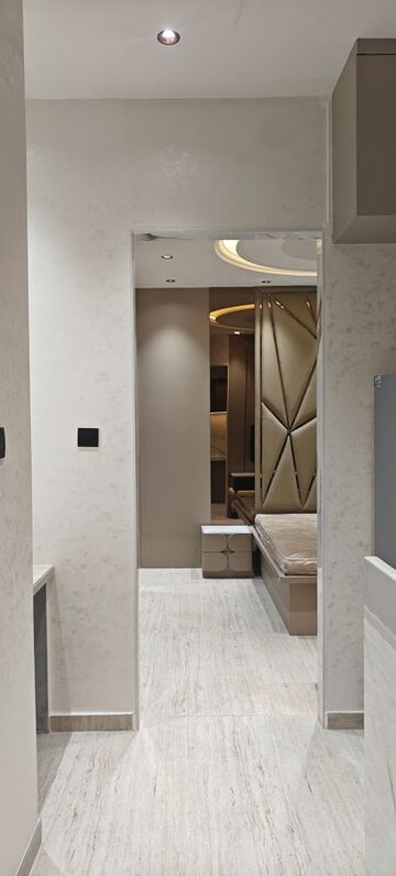 Staircase in 2 BHK Apartment at Dev Leo Tower, Oshiwara – for Rent