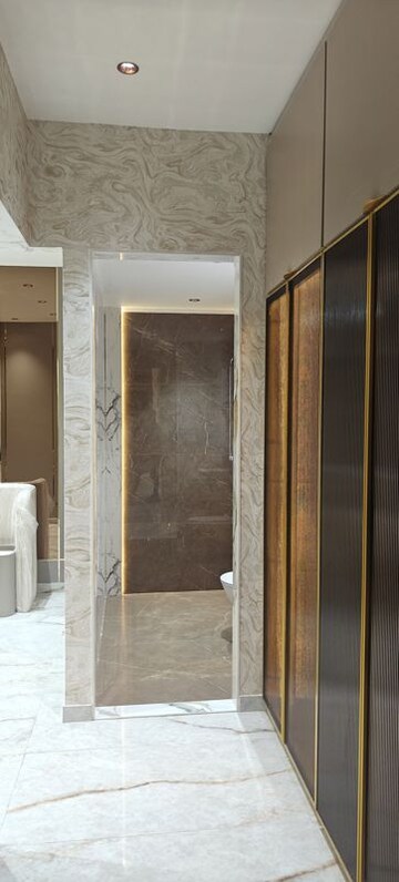 Building Lobby in 2 BHK Apartment at Dev Leo Tower, Oshiwara – for Rent