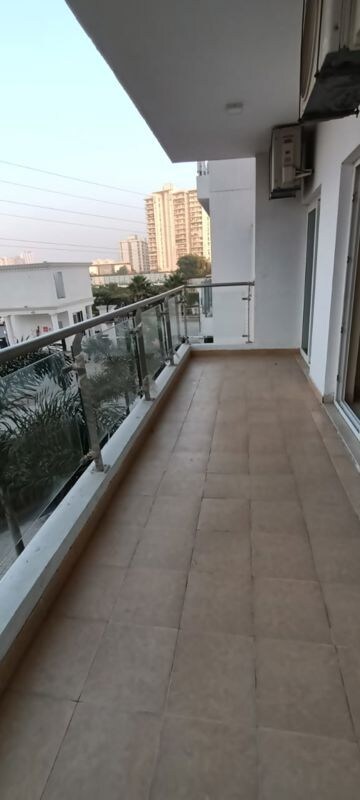 Balcony in 2 BHK Apartment at Shree Vardhman Victoria, Sector 70 – for Rent