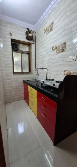 Kitchen in 1.5 BHK Apartment at Bhandup Swastik Apartment, Bhandup East – for Sale