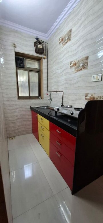 Kitchen in 1.5 BHK Apartment at Bhandup Swastik Apartment, Bhandup East – for Sale