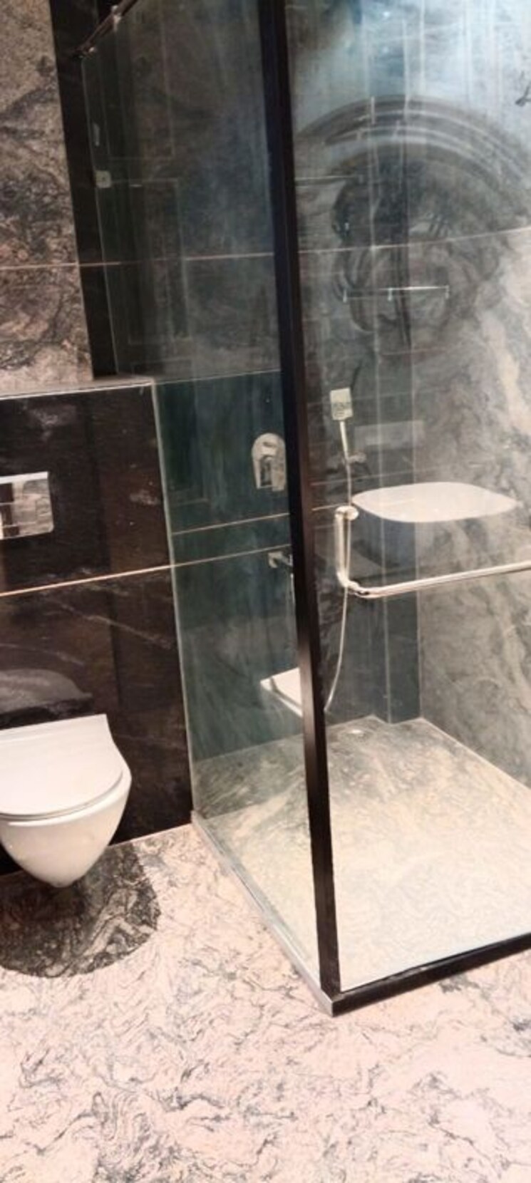 Bathroom, sarvodaya enclave 3 Bedroom 217 Sq.Yd. Builder Floor In Sarvodaya Enclave Delhi 9804551