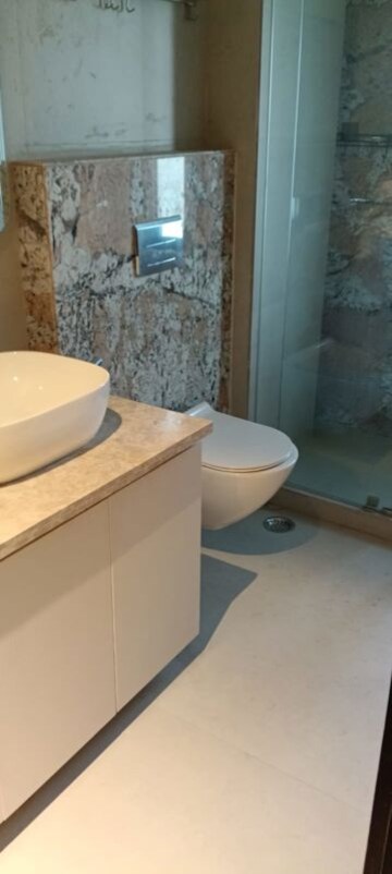 Bathroom in 3 BHK Builder Floor at Sarvodaya Enclave – for Sale