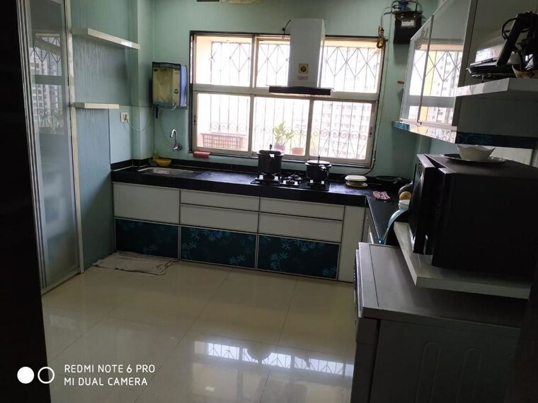 Kitchen, cosmos-park 3 Bedroom 1350 Sq.Ft. Apartment In Ghodbunder Road Thane 9804686