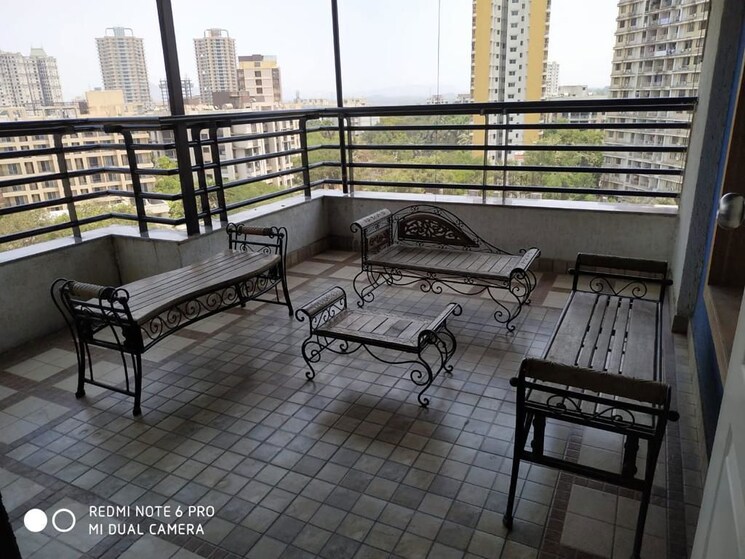 Balcony, cosmos-park 3 Bedroom 1350 Sq.Ft. Apartment In Ghodbunder Road Thane 9804686