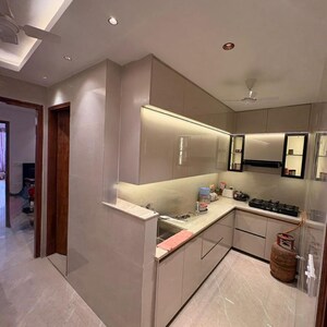 Kitchen in 2 BHK Builder Floor at Lajpat Nagar I – for Rent