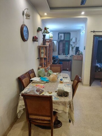 Living Room in 2 BHK Builder Floor at Shri Devaji Residency, Dhakoli – for Rent