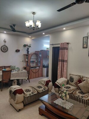 Living Room in 2 BHK Builder Floor at Shri Devaji Residency, Dhakoli – for Rent