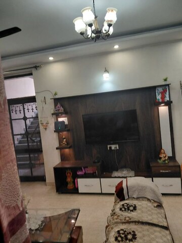 Living Room in 2 BHK Builder Floor at Shri Devaji Residency, Dhakoli – for Rent