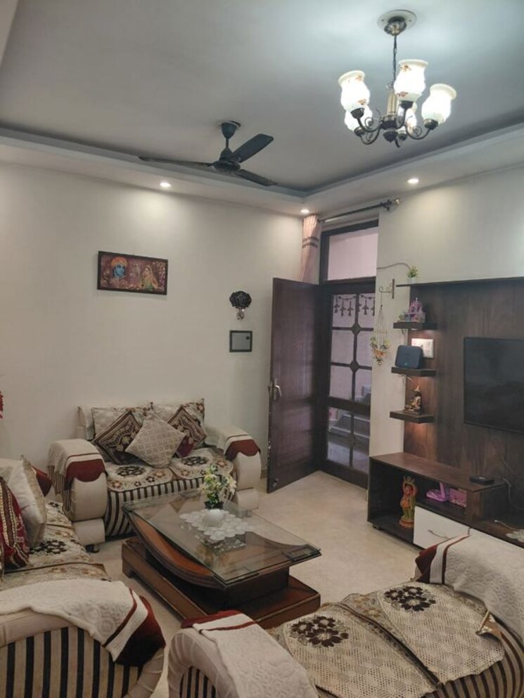 Living Room, shri-devaji-residency 2 Bedroom 1000 Sq.Ft. Builder Floor In Dhakoli Zirakpur 9804938