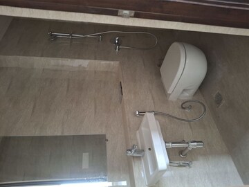 Bathroom in 3 BHK Apartment at Adani Ten BKC, Bandra East – for Rent
