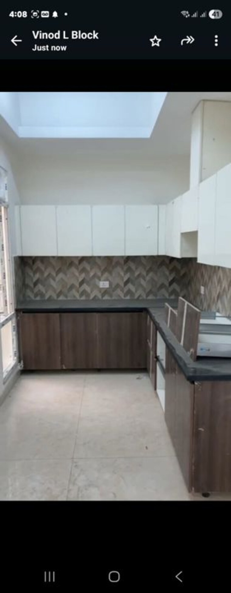 Kitchen, sector 4 wave city 4 Bedroom 289 Sq.Mt. Villa In Sector 4 Wave City Ghaziabad 9805373