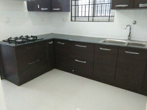 Kitchen in 2 BHK Builder Floor at Dreamz Suvidha, Sarjapur Road – for Rent