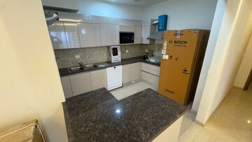 Kitchen in 4 BHK Apartment at Godrej Woods, Sector 43 – for Rent