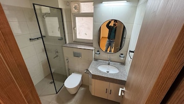 Master Bedroom in 4 BHK Apartment at Godrej Woods, Sector 43 – for Rent