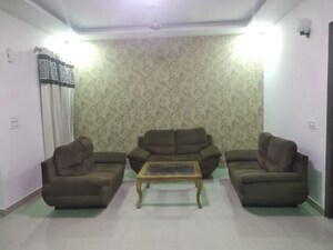 Living Room in 3 BHK Apartment at Affinity Greens, International Airport Road – for Rent