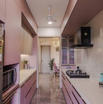 Kitchen in 1 BHK Apartment at Rizvi Complex Phase II , Bandra West – for Rent