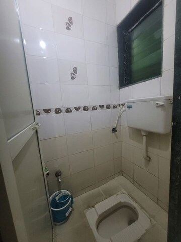 Bathroom in 1 BHK Apartment at SK Heights, Ghansoli – for Sale