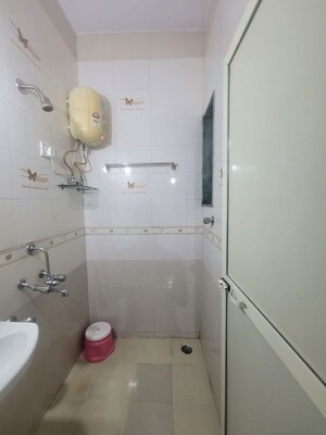 Bathroom in 1 BHK Apartment at SK Heights, Ghansoli – for Sale
