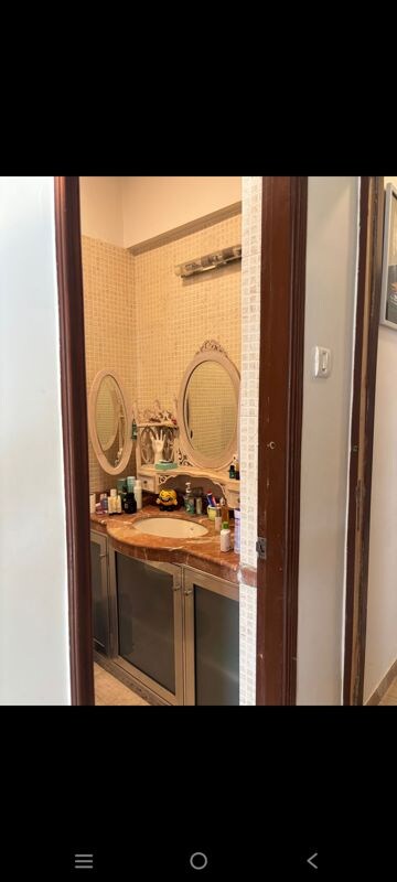 Bathroom in 3 BHK Apartment at Poseidon Apartment, Andheri West – for Rent