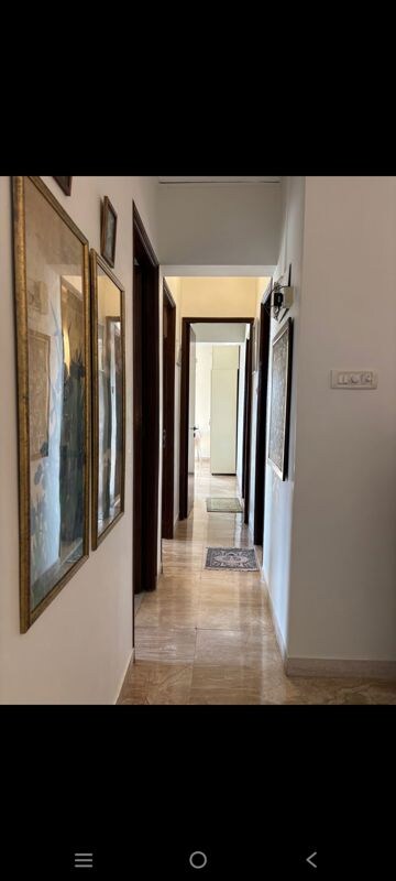 Building Lobby in 3 BHK Apartment at Poseidon Apartment, Andheri West – for Rent