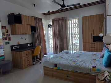 Bedroom in 4 BHK Apartment at Metro Jazz, Baner – for Rent
