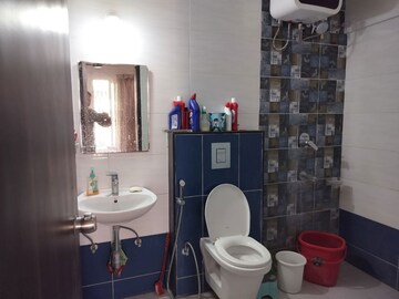 Bathroom in 4 BHK Apartment at Metro Jazz, Baner – for Rent