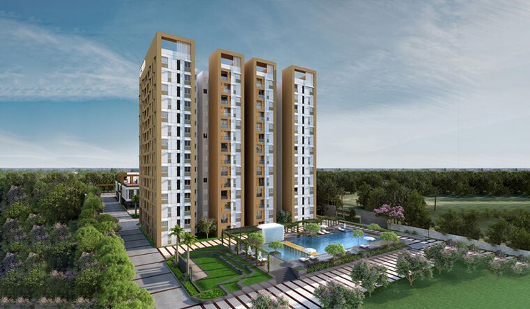 Exterior View, salarpuria-sattva-exotic 2 Bedroom 1250 Sq.Ft. Apartment In Kogilu Bangalore 9806053