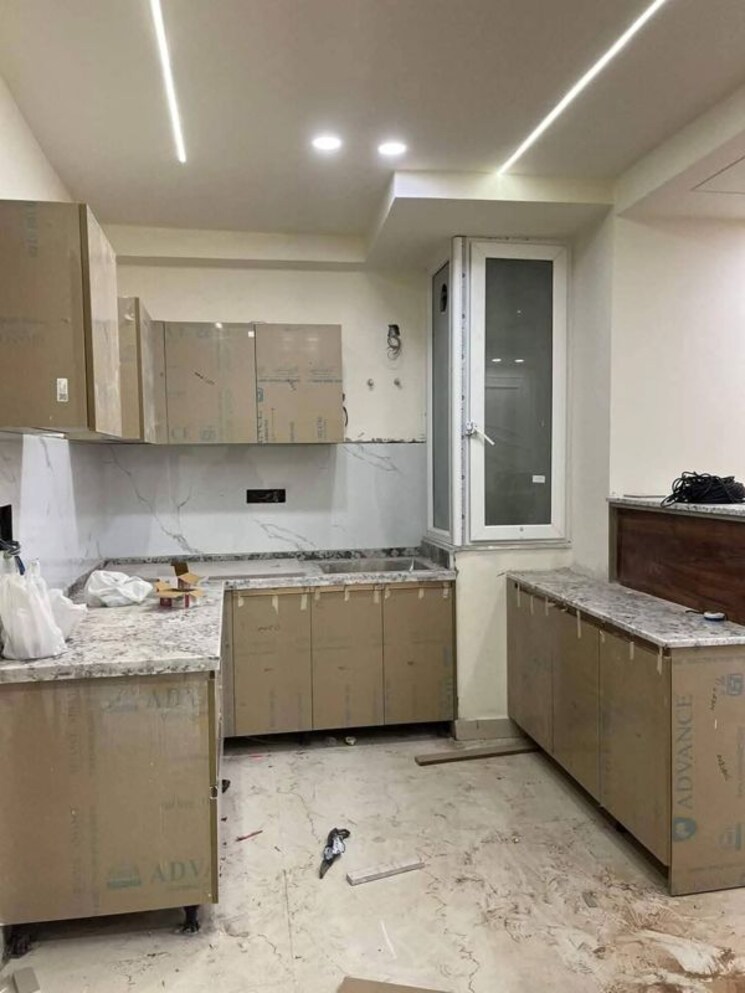 Kitchen, chattarpur 3 Bedroom 1220 Sq.Ft. Builder Floor In Chattarpur Delhi 9806118