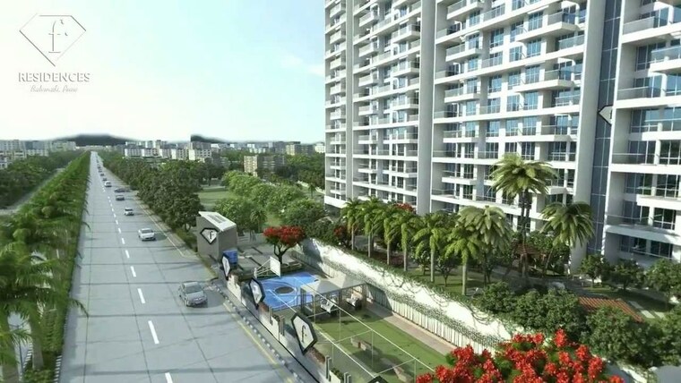 Exterior View, nahar-f-residences 3 Bedroom 1600 Sq.Ft. Apartment In Balewadi Pune 9806123