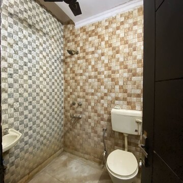 Bathroom in 2 BHK Builder Floor at Chattarpur – for Rent