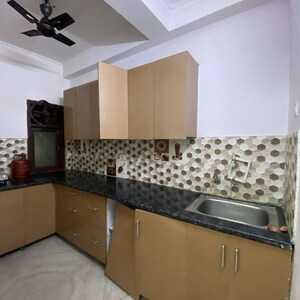 Kitchen in 2 BHK Builder Floor at Chattarpur – for Rent