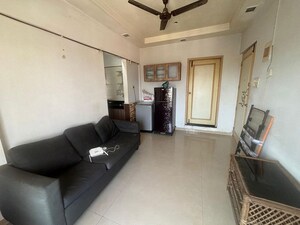 Living Room in 1 BHK Apartment at Bandra West – for Rent