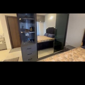 Living Room in 2 BHK Apartment at Rishita Manhattan, Gomti Nagar – for Rent