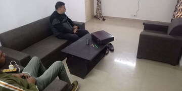 Living Room in 2 BHK Builder Floor at RWA Apartments Sector 19, Sector 19 – for Rent