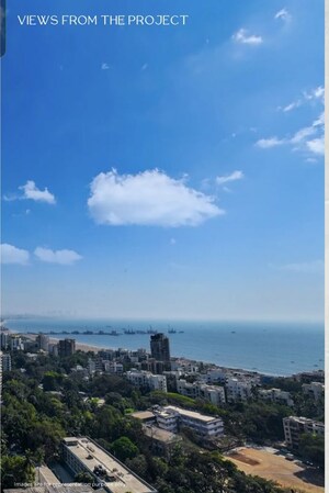 Master Bedroom in 3 BHK Apartment at Alphaite Azure Residences, Versova – for Sale