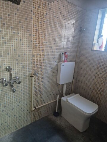 Bathroom in 2 BHK Apartment at Mahape – for Rent