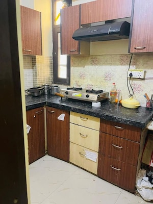 Kitchen in 3 BHK Builder Floor at Shyam Nagar – for Rent