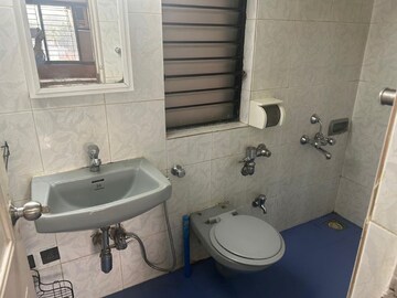 Bathroom in 2 BHK Apartment at Powai – for Rent