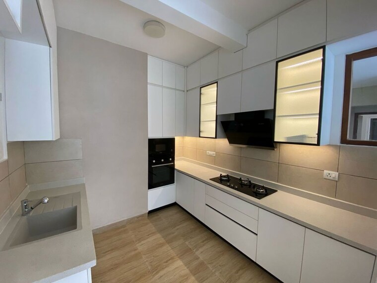 Kitchen, prestige-fairfield 3.5 Bedroom 2241 Sq.Ft. Apartment In Rmv 2nd Stage Bangalore 9806706