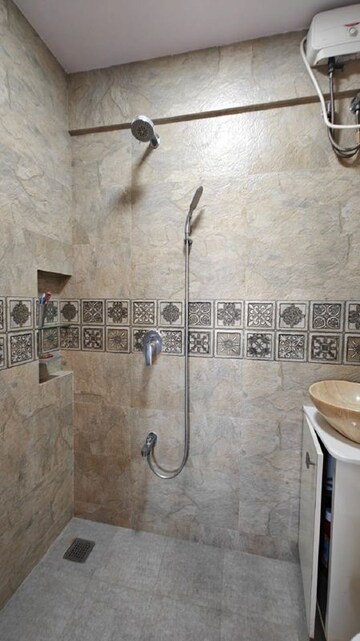 Bathroom in 2 BHK Apartment at Bandra West – for Rent