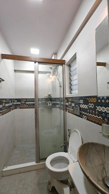 Bathroom in 2 BHK Apartment at Bandra West – for Rent