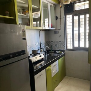 Kitchen in 1 BHK Apartment at Marine Drive – for Rent