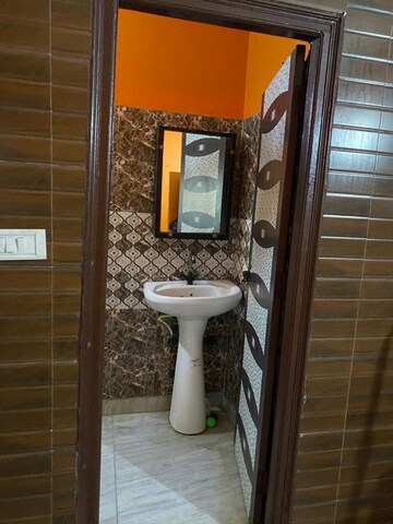 Bathroom in 2 BHK Builder Floor at RWA Apartments Sector 12, Sector 12 – for Rent