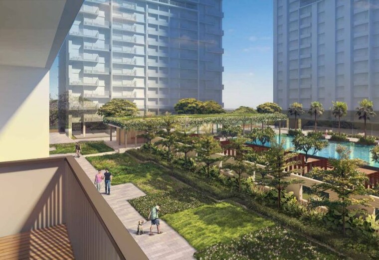 Balcony, kalpataru-parkcity 2 Bedroom 474 Sq.Ft. Apartment In Kolshet Road Thane 9806780