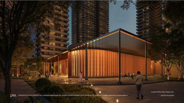 Exterior View, max-estate-361 3 Bedroom 2693 Sq.Ft. Apartment In Sector 36a Gurgaon 9806846