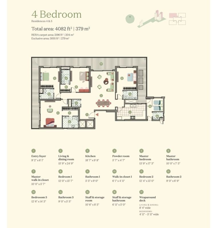 Floor Plan, max-estate-361 3 Bedroom 2693 Sq.Ft. Apartment In Sector 36a Gurgaon 9806846