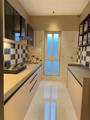 Kitchen in 3 BHK Apartment at Neminath Nemi Bhavan, Goregaon West – for Sale