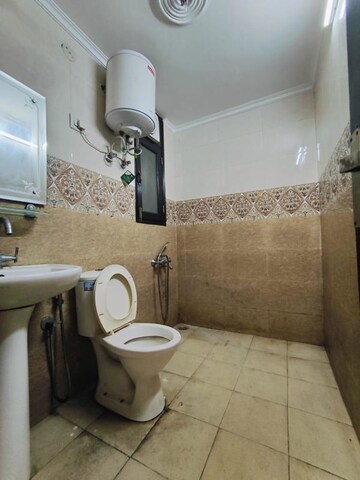 Bathroom in 2 BHK Builder Floor at Malviya Nagar – for Rent